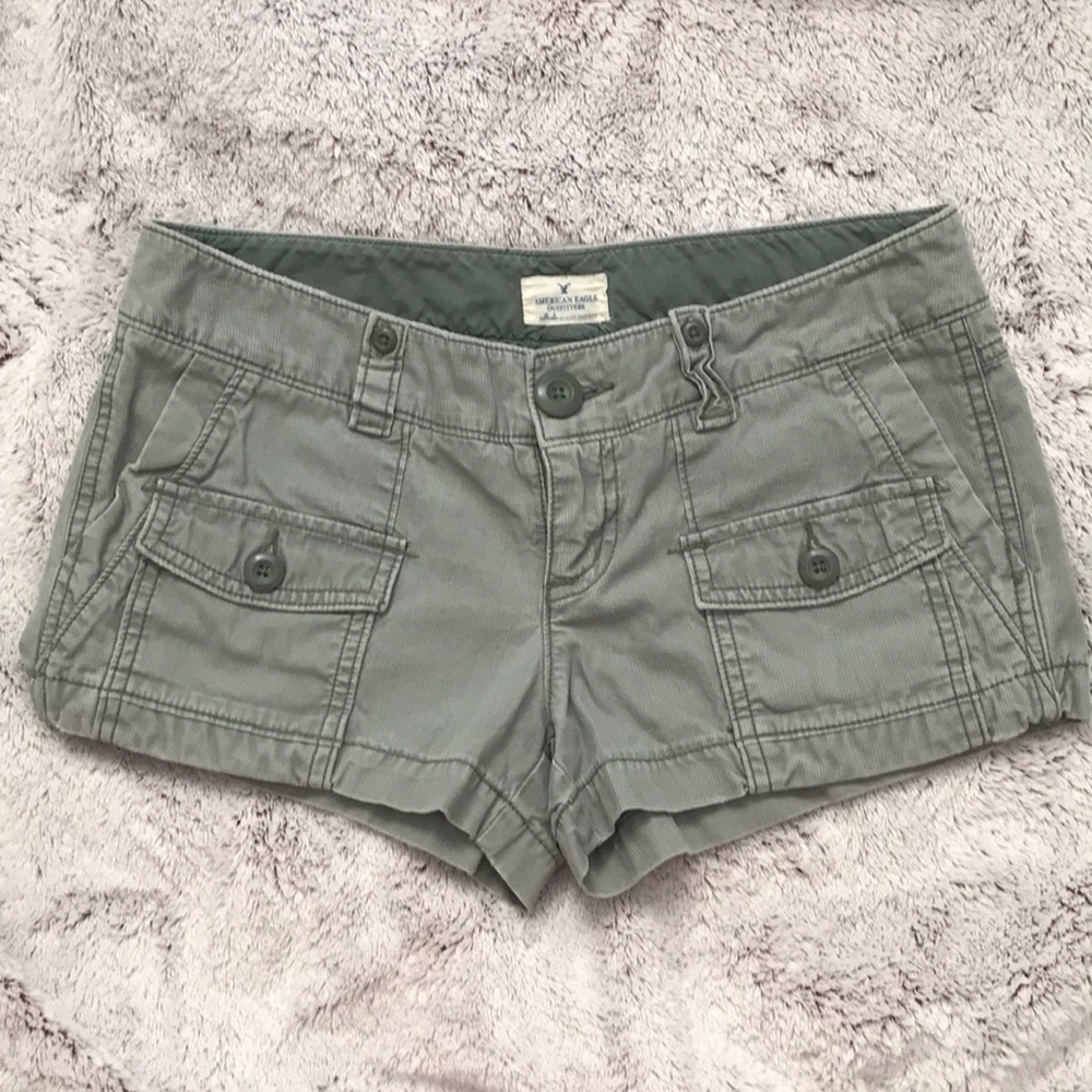 American eagle green shorts!